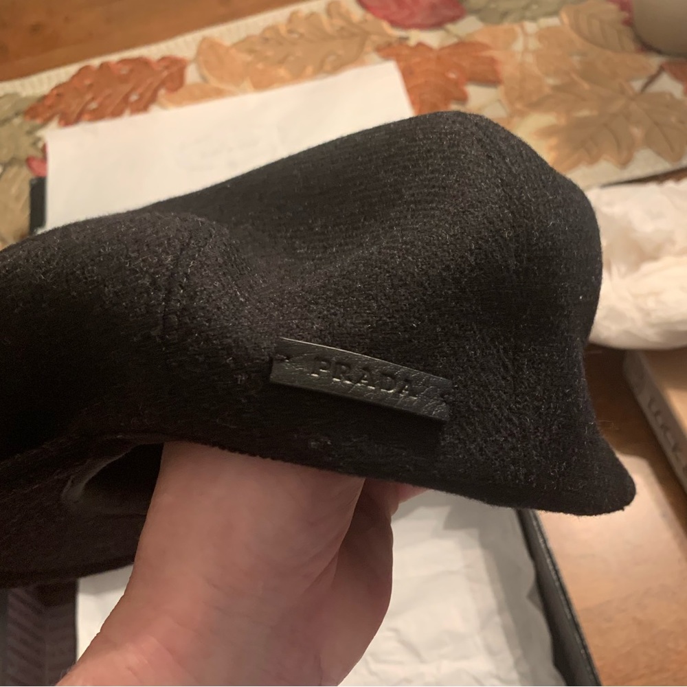 Mens Prada Hat. Like new. Still in the box with original Prada tissue paper.